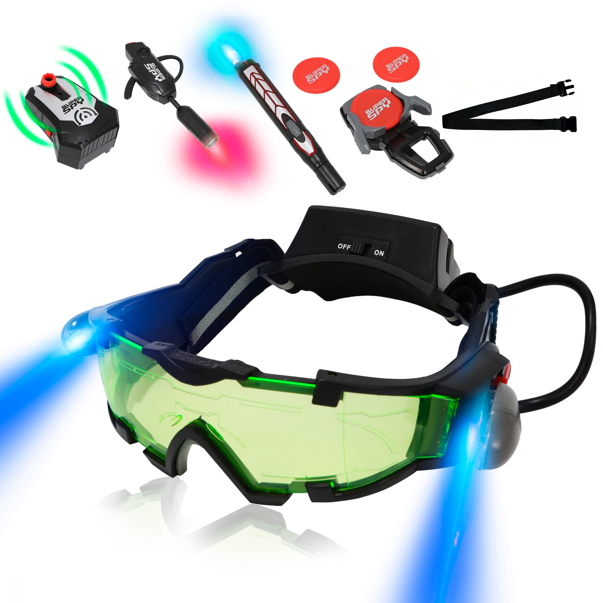 Amazon.com: Kids Night Vision Goggles Spy Kit, 6PCS Spy Detective